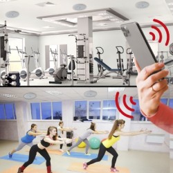 Buy GBC Active Ceiling Speaker WiFi-Bluetooth 6.5'' 60W White - X-Dome - Active ... in Cyprus, Nicosia, Limassol, Larnaka, Pafos