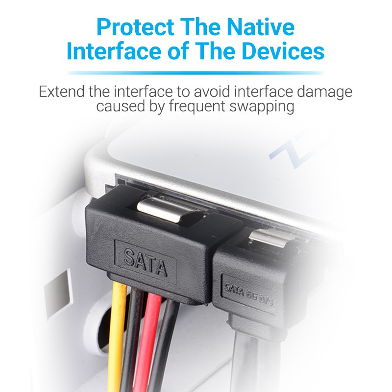 Buy Vention IT Cable SATA 15P M to 2x15P F Power Splitter - KDBBB - 0.15m in Cyprus, Nicosia, Limassol, Larnaka, Pafos