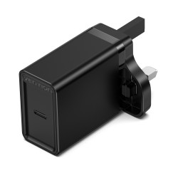 Buy Vention Charger Wall - FADB0-UK - 20W 1xUSBC Black in Cyprus, Nicosia, Limassol, Larnaka, Pafos