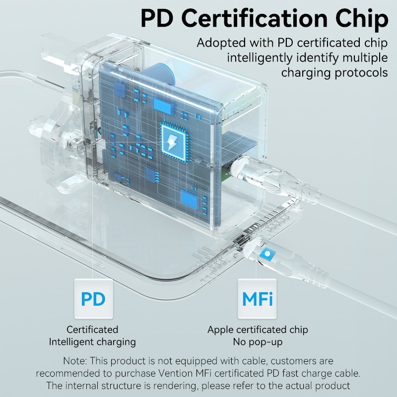 Buy Vention Charger Wall - FADB0-UK - 20W 1xUSBC Black in Cyprus, Nicosia, Limassol, Larnaka, Pafos