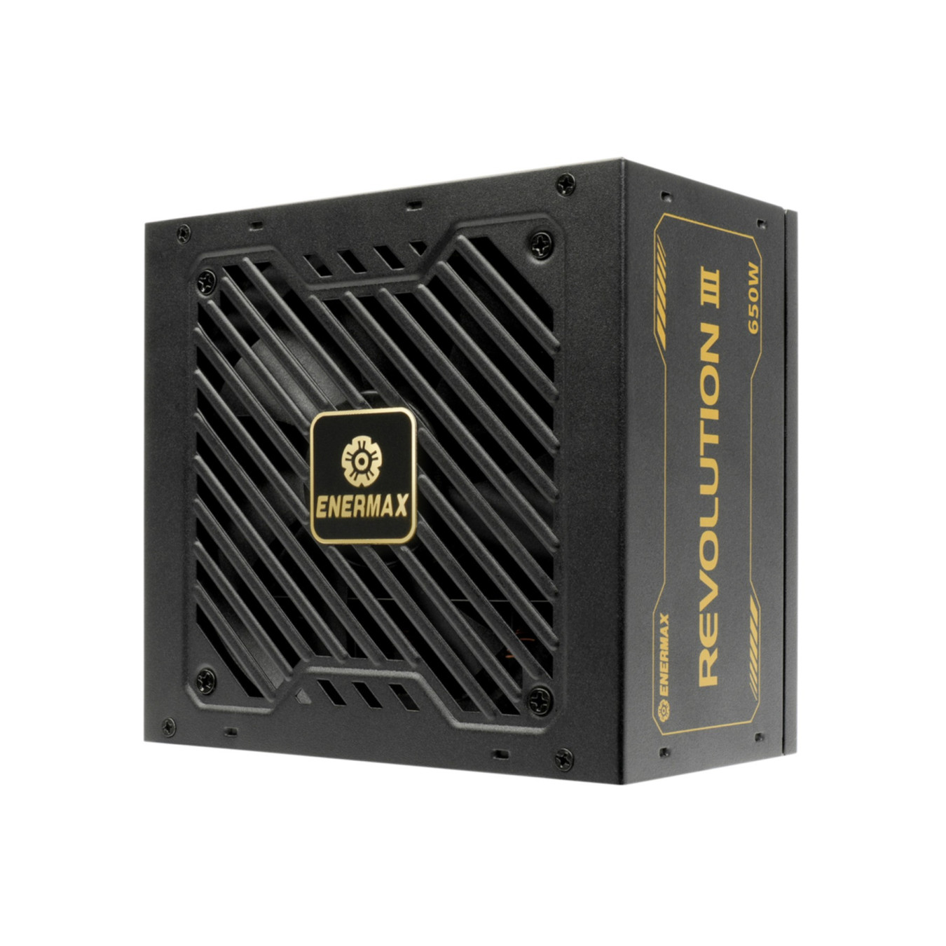 Enermax Revolution 3 650W ATX 3.1 PSU - 80 PLUS Gold, Fully-Modular, 12VHPWR (Black) — Buy in Cyprus with Fast Delivery