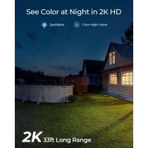 Reolink Argus 3 Pro White - B330 - 5MP Outdoor Battery Camera with Solar Panel (Hard Bundle)