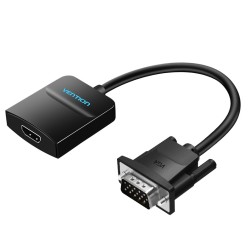 Buy Vention Converter VGA+Audio to HDMI & USB Power - ACNBD - 0.5m in Cyprus, Nicosia, Limassol, Larnaka, Pafos