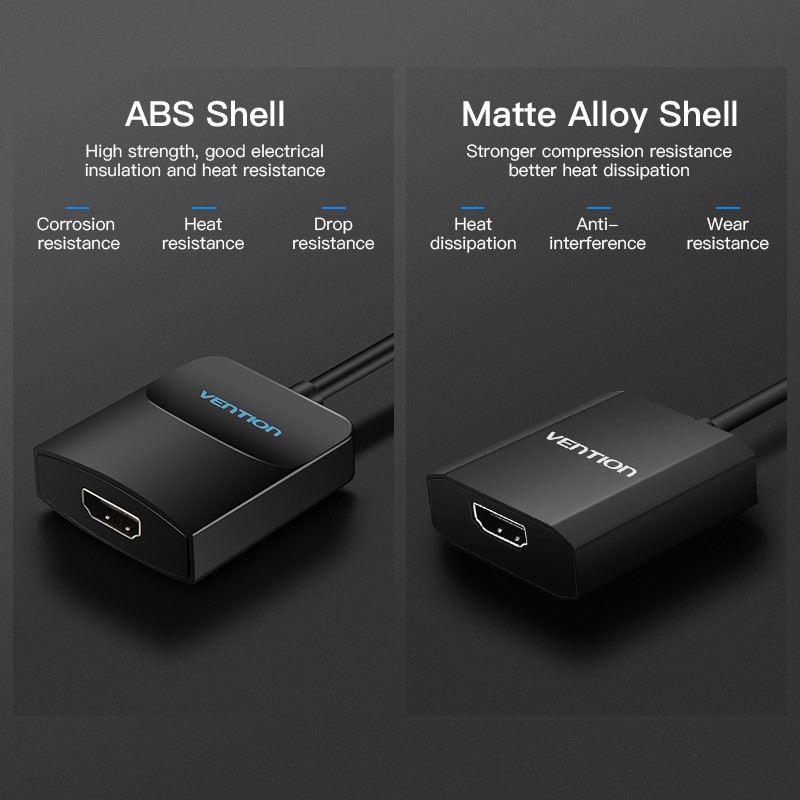Buy Vention Converter VGA+Audio to HDMI & USB Power - ACNBD - 0.5m in Cyprus, Nicosia, Limassol, Larnaka, Pafos