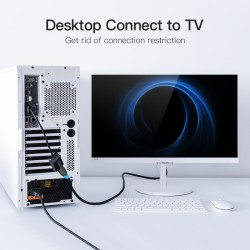 Buy Vention Converter VGA+Audio to HDMI & USB Power - ACNBD - 0.5m in Cyprus, Nicosia, Limassol, Larnaka, Pafos