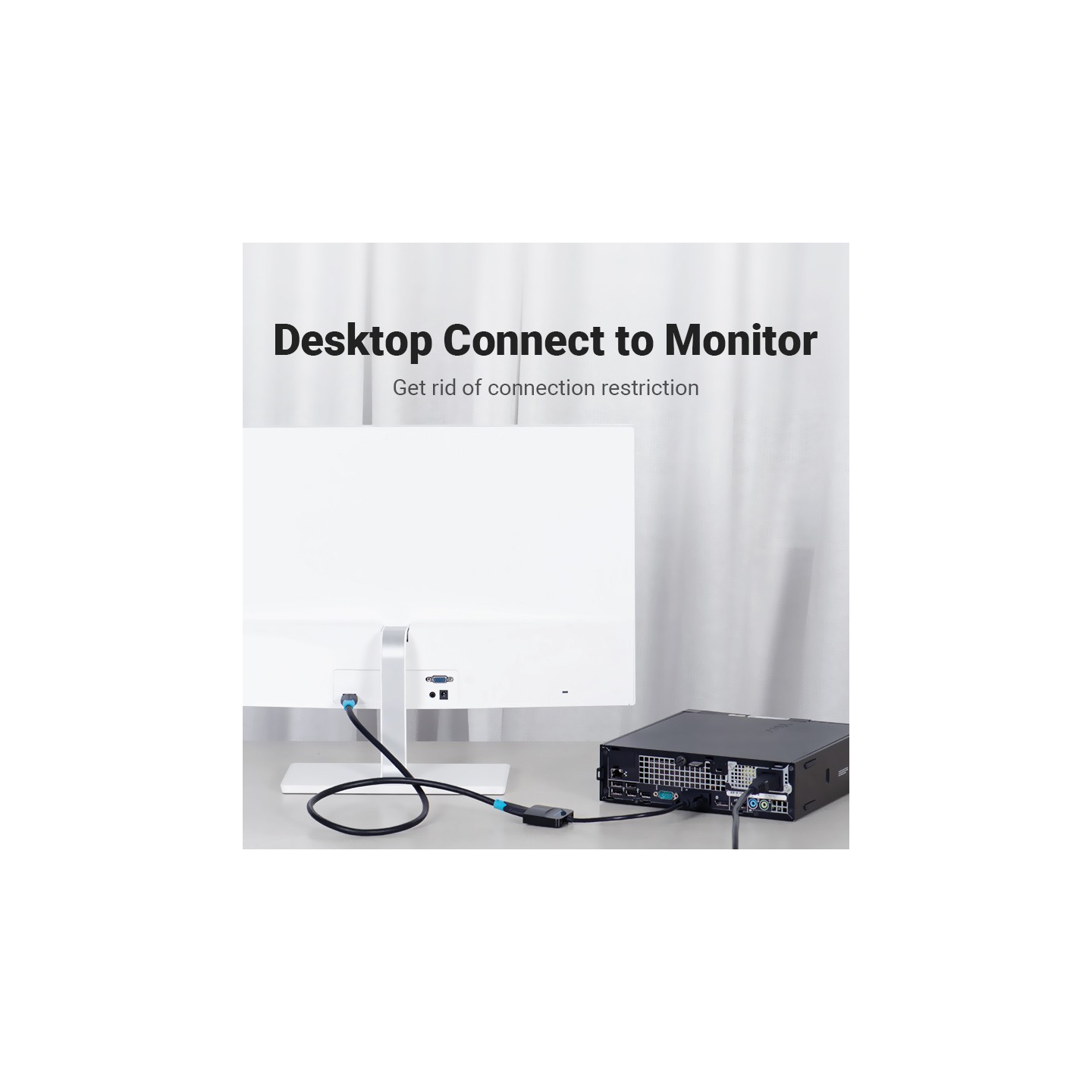 Vention Converter VGA+Audio to HDMI & USB Power - ACNBD - 0.5m — Buy in Cyprus with Fast Delivery