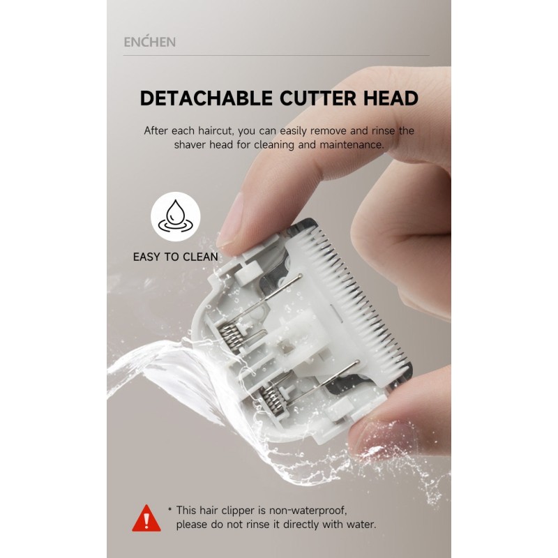 Buy Enchen Hair Clipper - BOOST 2 - USB-C 1200mAh Black in Cyprus, Nicosia, Limassol, Larnaka, Pafos