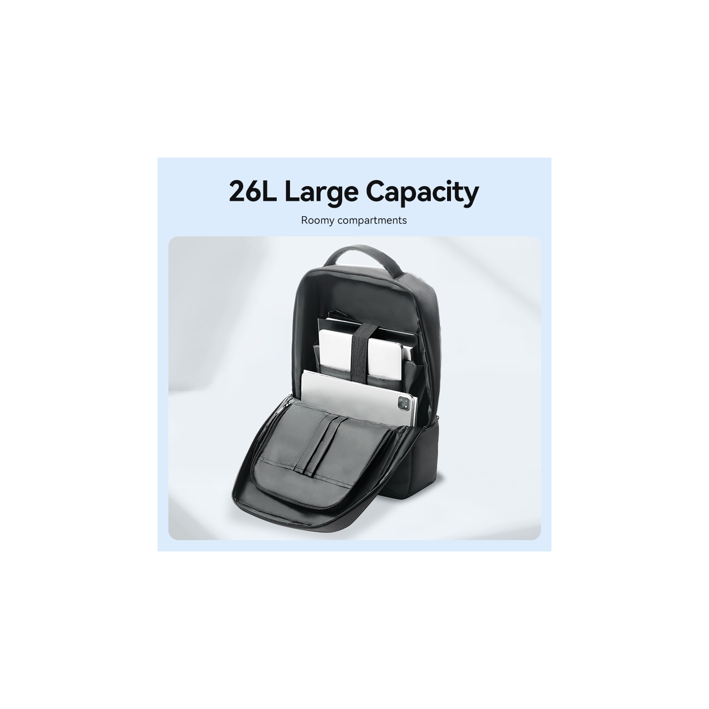 Vention IT Backpack - KRSB0 - 17.3'' Water-Repellent Black — Buy in Cyprus with Fast Delivery