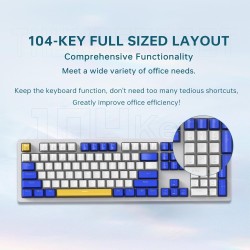 Thunderobot K104 Mechanical Gaming Keyboard 104 Brown Switch Keys (Boxed) — Buy in Cyprus with Fast Delivery