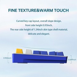 Thunderobot K104 Mechanical Gaming Keyboard 104 Brown Switch Keys (Boxed) — Buy in Cyprus with Fast Delivery