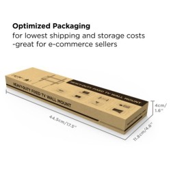 Buy Brateck TV Mount 40x40 Fixed - LP72-44F - 40x40, Fixed in Cyprus, Nicosia, Limassol, Larnaka, Pafos