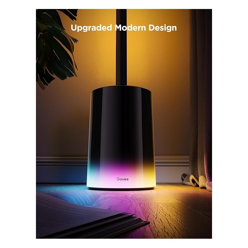 Buy Govee Lamp Floor Smart RGBICWW Supports Matter - H607C - Floor Lamp 2 Black in Cyprus, Nicosia, Limassol, Larnaka, Pafos