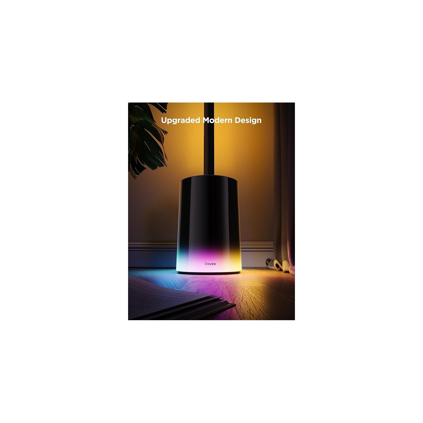 Govee Lamp Floor Smart RGBICWW Supports Matter - H607C - Floor Lamp 2 Black — Buy in Cyprus with Fast Delivery