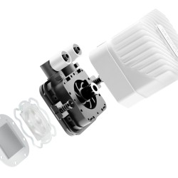 be quiet! Light Loop 360mm White - BW023 - 360mm AIO CPU Liquid Cooler, White, 3x120mm ARGB PWM Fans (Boxed)