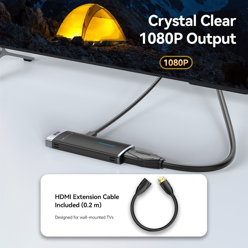 Buy Vention HDMI Wireless Transmitter-Receiver Kit - ADCB0 - 5GHz 1080p in Cyprus, Nicosia, Limassol, Larnaka, Pafos