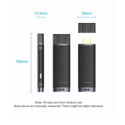 Buy Vention HDMI Wireless Transmitter-Receiver Kit - ADCB0 - 5GHz 1080p in Cyprus, Nicosia, Limassol, Larnaka, Pafos