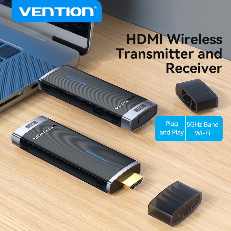Buy Vention HDMI Wireless Transmitter-Receiver Kit - ADCB0 - 5GHz 1080p in Cyprus, Nicosia, Limassol, Larnaka, Pafos