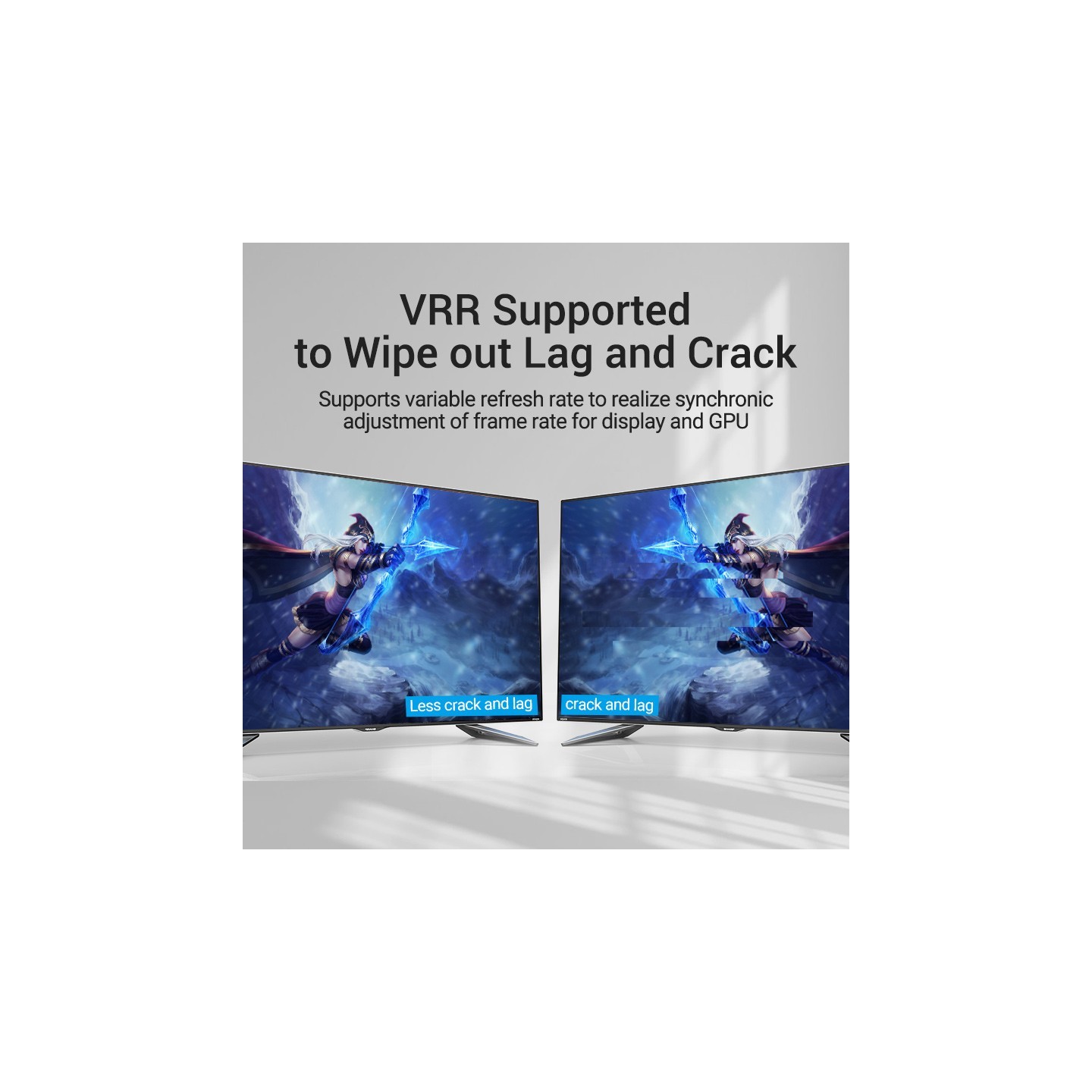 Vention HDMI Cable - AAUBJ - HDMI Cable 2.1 8K Braided 5.0m — Buy in Cyprus with Fast Delivery