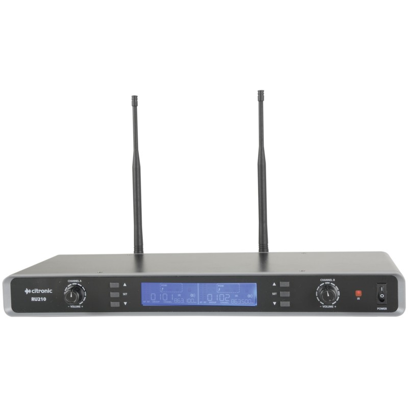 Buy Citronic Dual Multi-UHF Handheld 171.970UK - RU210-H - 171.970UK in Cyprus, Nicosia, Limassol, Larnaka, Pafos