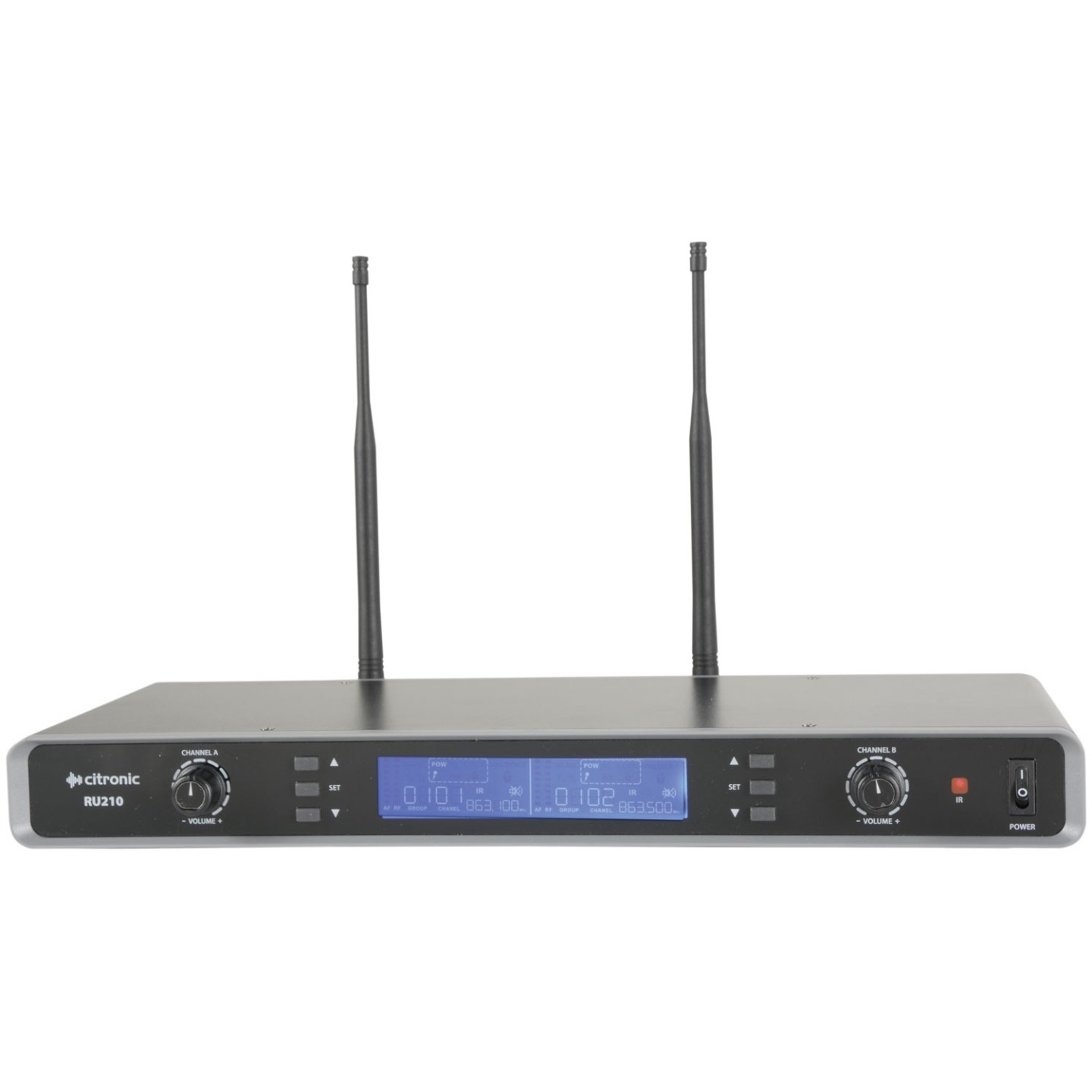 Citronic Dual Multi-UHF Handheld 171.970UK - RU210-H - 171.970UK — Buy in Cyprus with Fast Delivery