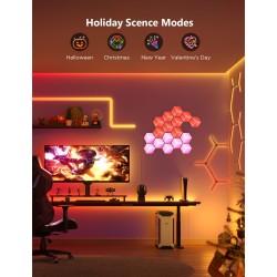 Buy Govee Gaming Wall Glide Hexa Pro Light Panels - H6066 - 10pack in Cyprus, Nicosia, Limassol, Larnaka, Pafos
