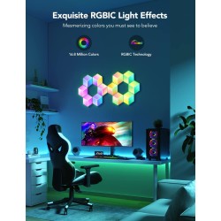 Buy Govee Gaming Wall Glide Hexa Pro Light Panels - H6066 - 10pack in Cyprus, Nicosia, Limassol, Larnaka, Pafos