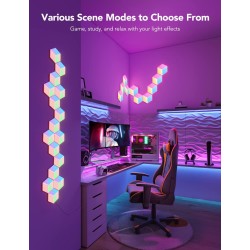 Buy Govee Gaming Wall Glide Hexa Pro Light Panels - H6066 - 10pack in Cyprus, Nicosia, Limassol, Larnaka, Pafos