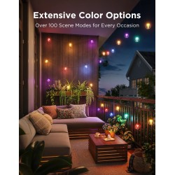 Buy Govee Outdoor Smart String Lights - H7025CB1 - RGBICW in Cyprus, Nicosia, Limassol, Larnaka, Pafos