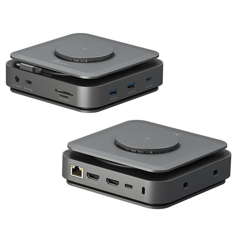 Buy j5create Dock USB-C Dual Display 4K MST MacBookM3 HDMI RJ45 SD USB PD + Wire... in Cyprus, Nicosia, Limassol, Larnaka, Pafos