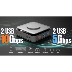 Buy j5create Dock USB-C Dual Display 4K MST MacBookM3 HDMI RJ45 SD USB PD + Wire... in Cyprus, Nicosia, Limassol, Larnaka, Pafos