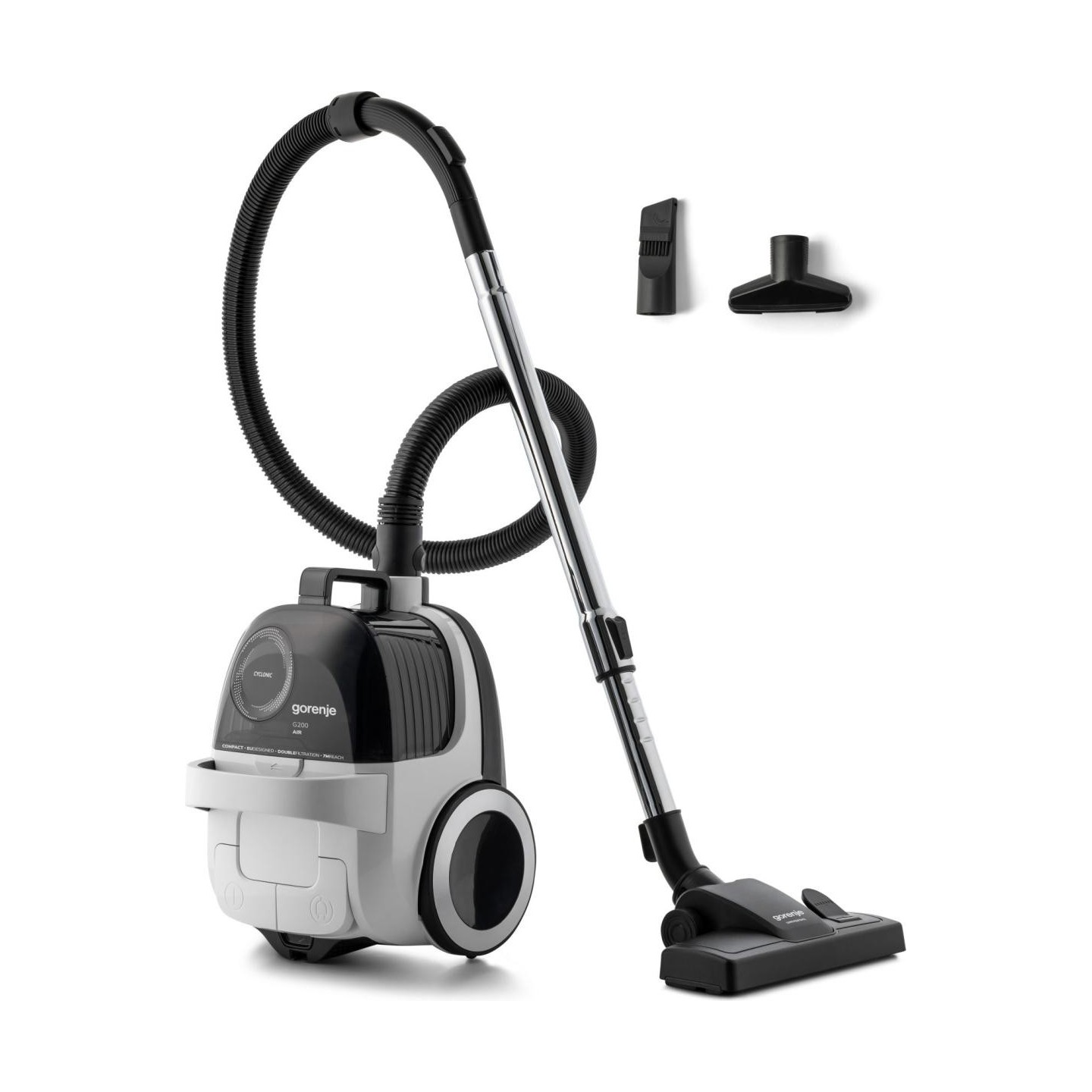 Gorenje Cleaning Vacuum - VCE01G2AW - Bagless 800W 2.2L — Buy in Cyprus with Fast Delivery