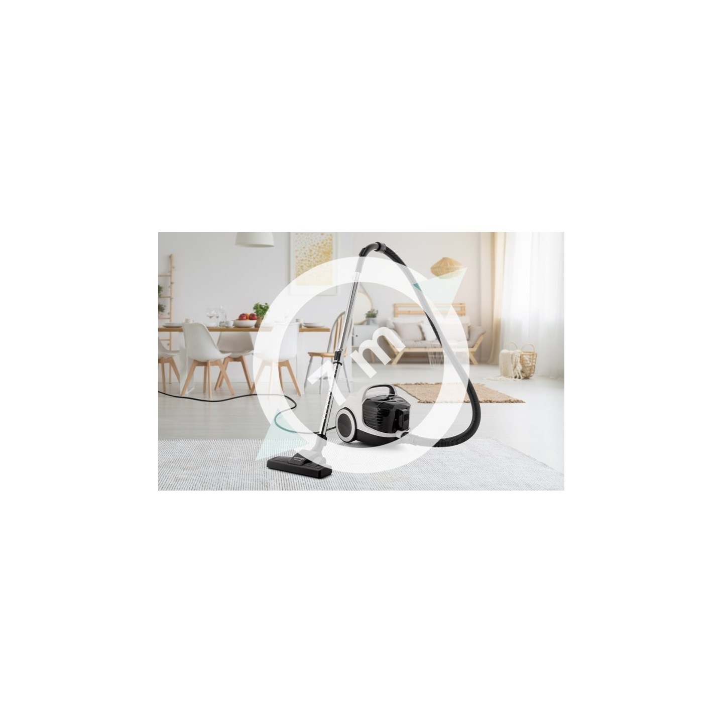 Gorenje Cleaning Vacuum - VCE01G2AW - Bagless 800W 2.2L — Buy in Cyprus with Fast Delivery