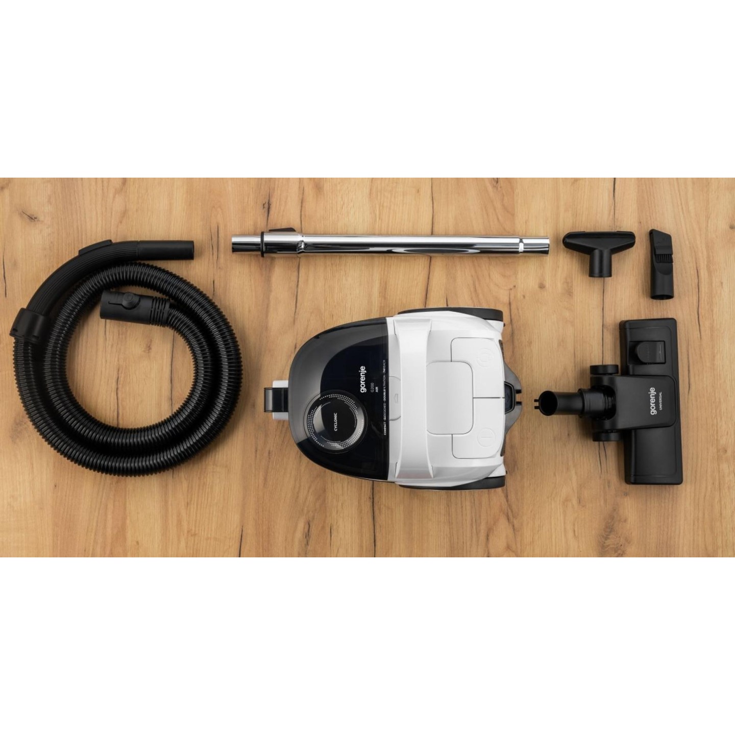 Gorenje Cleaning Vacuum - VCE01G2AW - Bagless 800W 2.2L — Buy in Cyprus with Fast Delivery