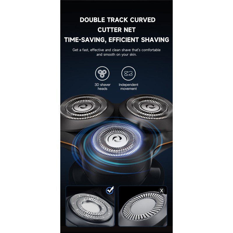 Buy Enchen Shaver - X8S-C - 5-in-1 Grooming Kit USB-C 600mAh in Cyprus, Nicosia, Limassol, Larnaka, Pafos