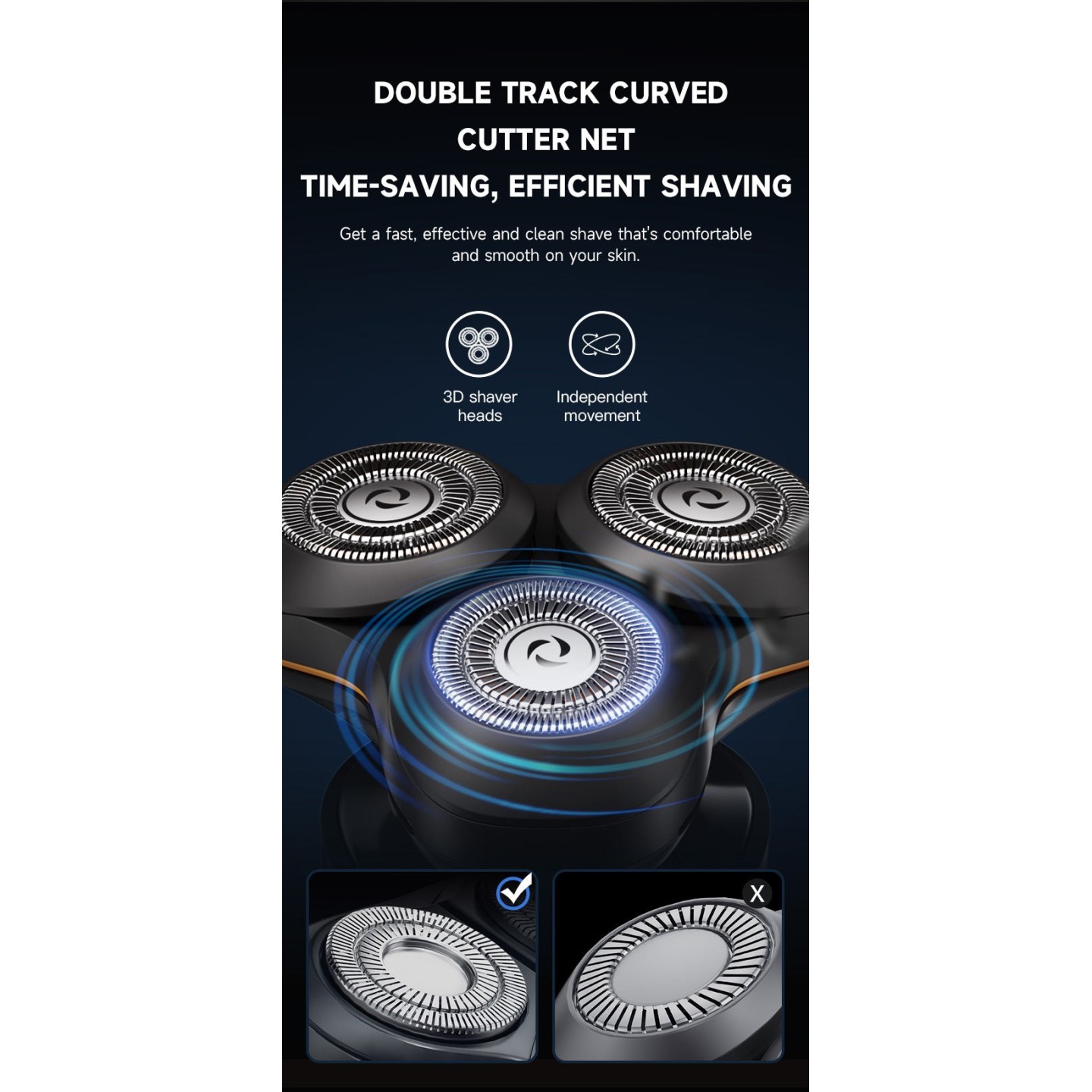 Enchen Shaver - X8S-C - 5-in-1 Grooming Kit USB-C 600mAh — Buy in Cyprus with Fast Delivery