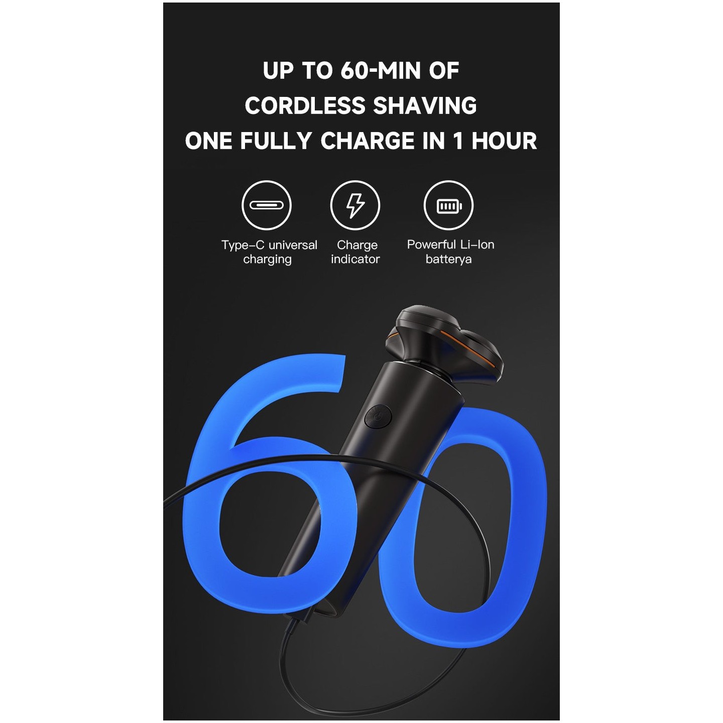 Enchen Shaver - X8S-C - 5-in-1 Grooming Kit USB-C 600mAh — Buy in Cyprus with Fast Delivery