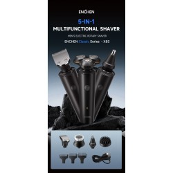 Buy Enchen Shaver - X8S-C - 5-in-1 Grooming Kit USB-C 600mAh in Cyprus, Nicosia, Limassol, Larnaka, Pafos