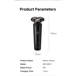 Buy Enchen Shaver - X8S-C - 5-in-1 Grooming Kit USB-C 600mAh in Cyprus, Nicosia, Limassol, Larnaka, Pafos