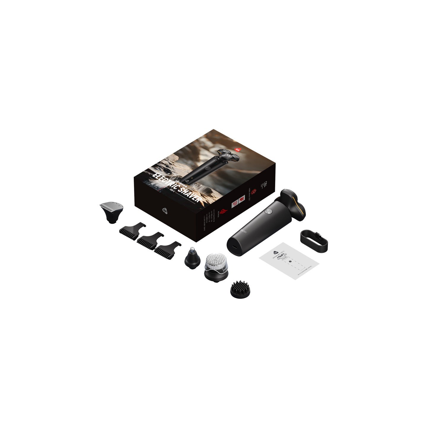 Enchen Shaver - X8S-C - 5-in-1 Grooming Kit USB-C 600mAh — Buy in Cyprus with Fast Delivery