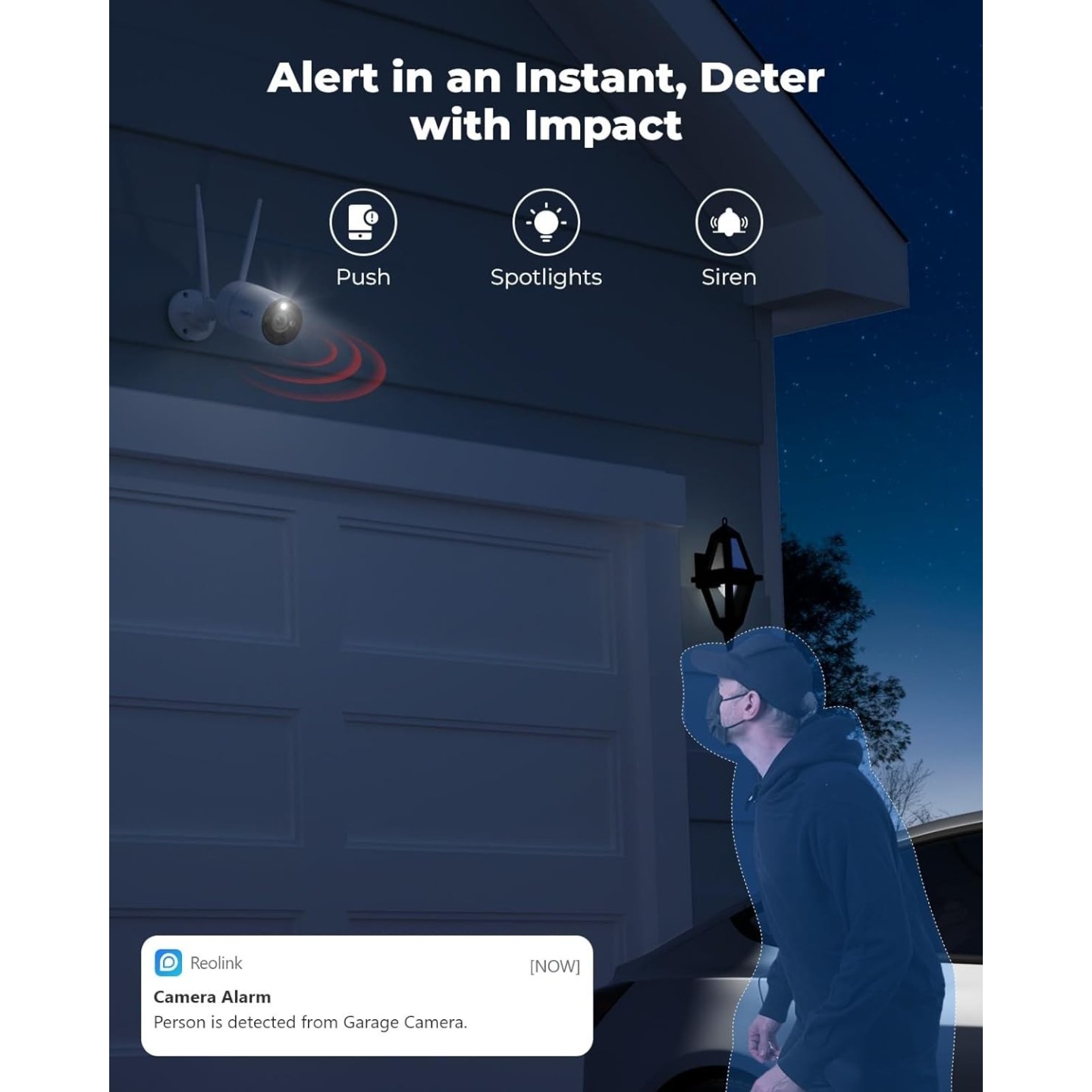 Reolink WIFI Outdoor Camera - RLC-810WA - WIFI Outdoor Camera 8MP — Buy in Cyprus with Fast Delivery