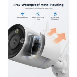 Buy Reolink WIFI Outdoor Camera - RLC-810WA - WIFI Outdoor Camera 8MP in Cyprus, Nicosia, Limassol, Larnaka, Pafos