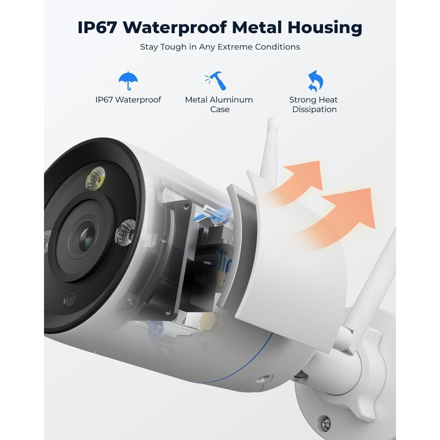 Reolink WIFI Outdoor Camera - RLC-810WA - WIFI Outdoor Camera 8MP — Buy in Cyprus with Fast Delivery