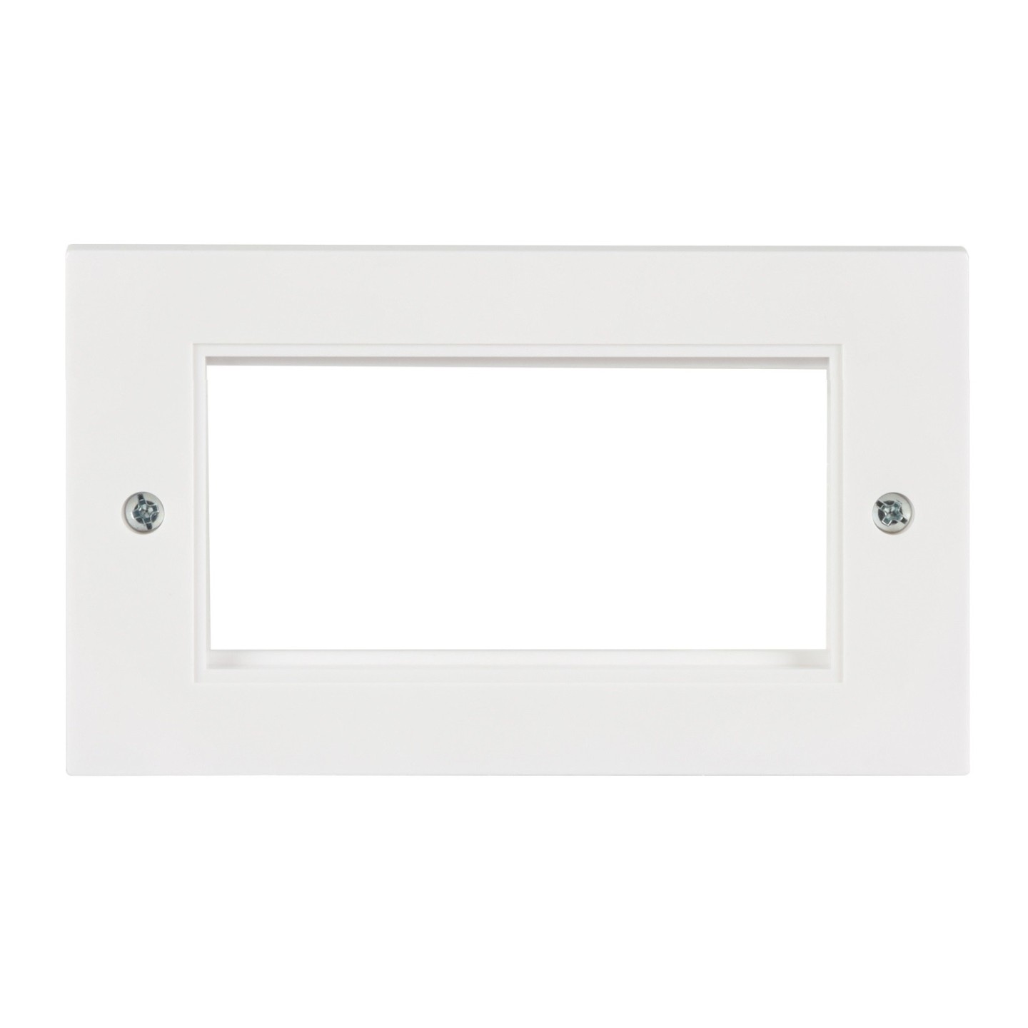 AV:Link Wall Plate Frame Double 4 Modules - 122.505UK - Wall Plate Frame Double 4 Modules — Buy in Cyprus with Fast Delivery