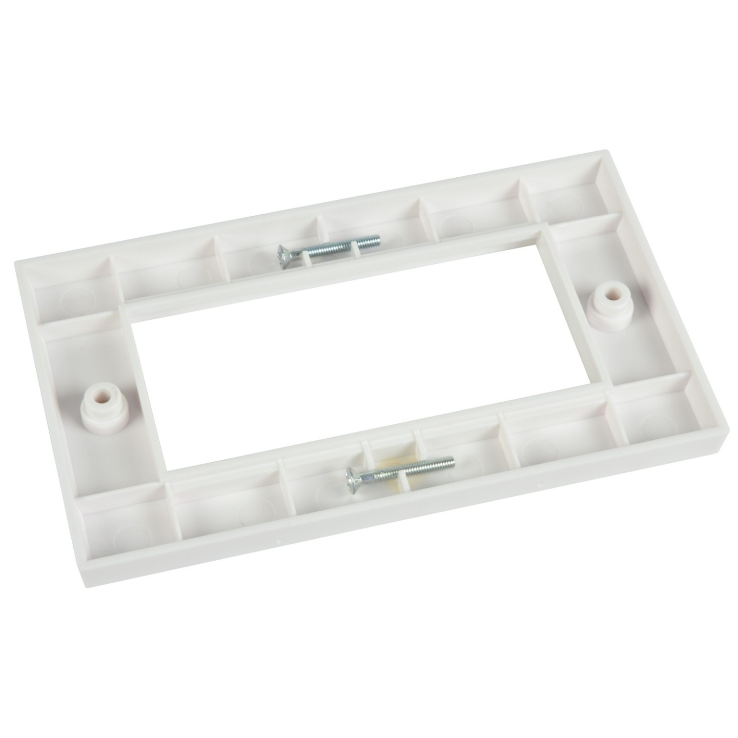 AV:Link Wall Plate Frame Double 4 Modules - 122.505UK - Wall Plate Frame Double 4 Modules — Buy in Cyprus with Fast Delivery