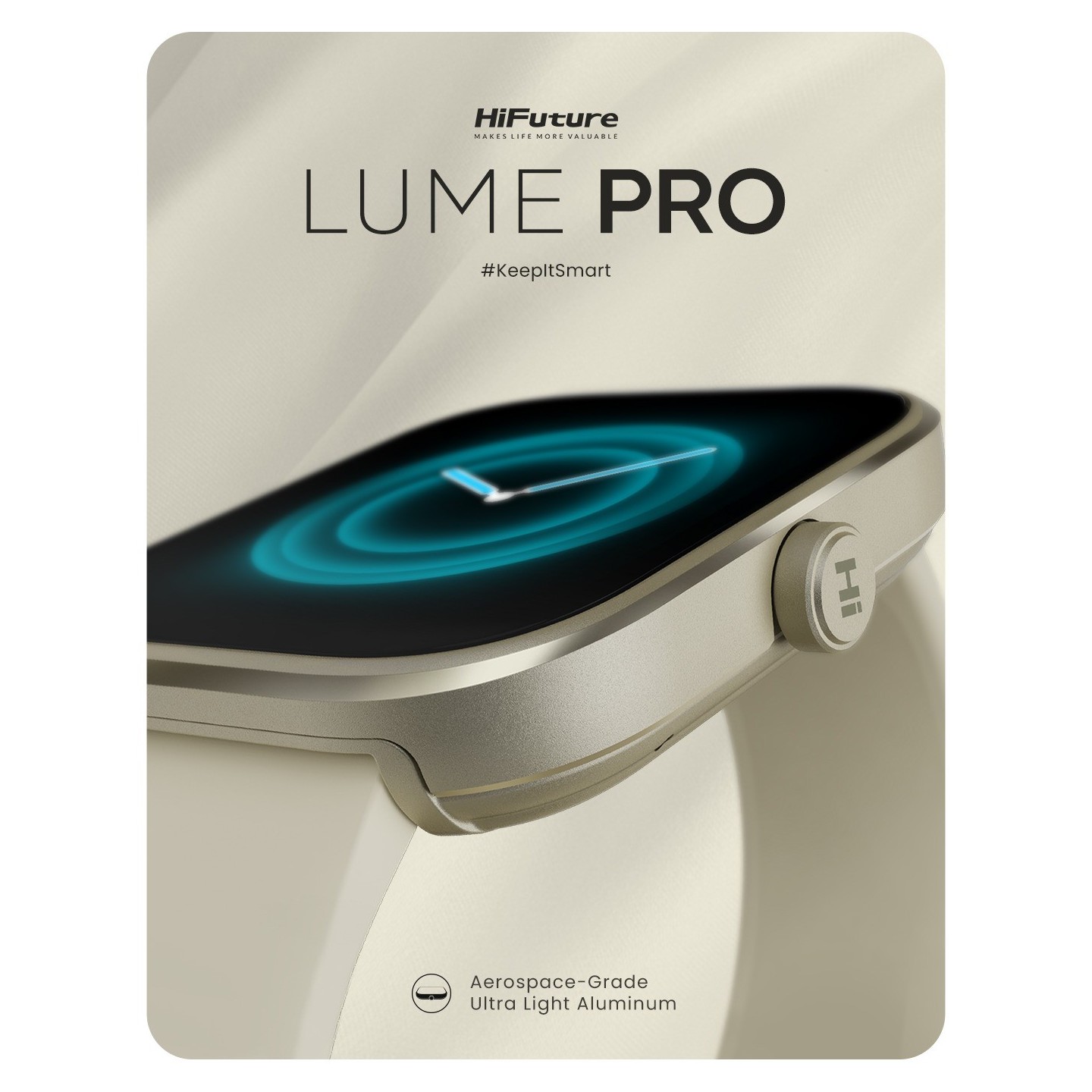 HiFuture Fashion SmartWatch Titanium - LUME PRO - Titanium — Buy in Cyprus with Fast Delivery