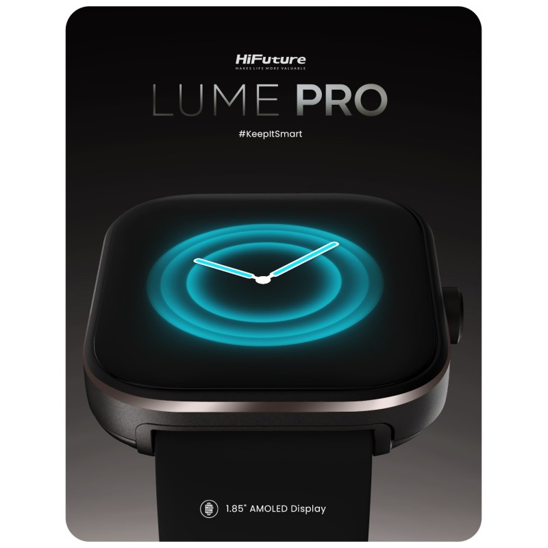 Buy HiFuture Fashion SmartWatch Titanium - LUME PRO - Titanium in Cyprus, Nicosia, Limassol, Larnaka, Pafos