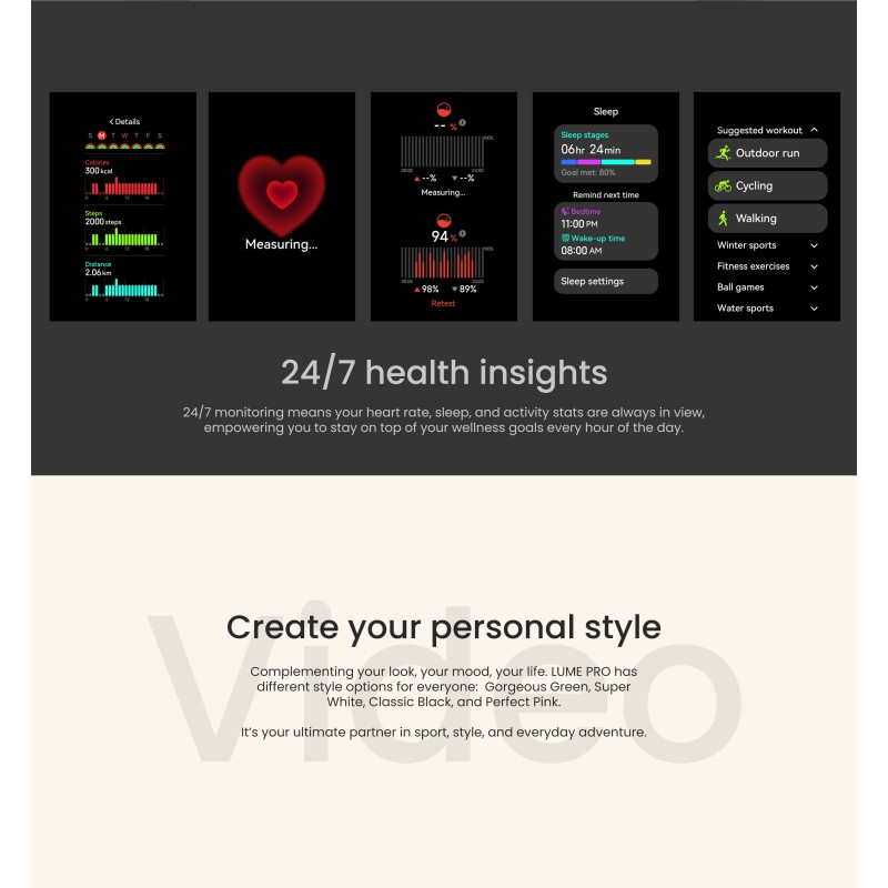 Buy HiFuture Fashion SmartWatch Titanium - LUME PRO - Titanium in Cyprus, Nicosia, Limassol, Larnaka, Pafos