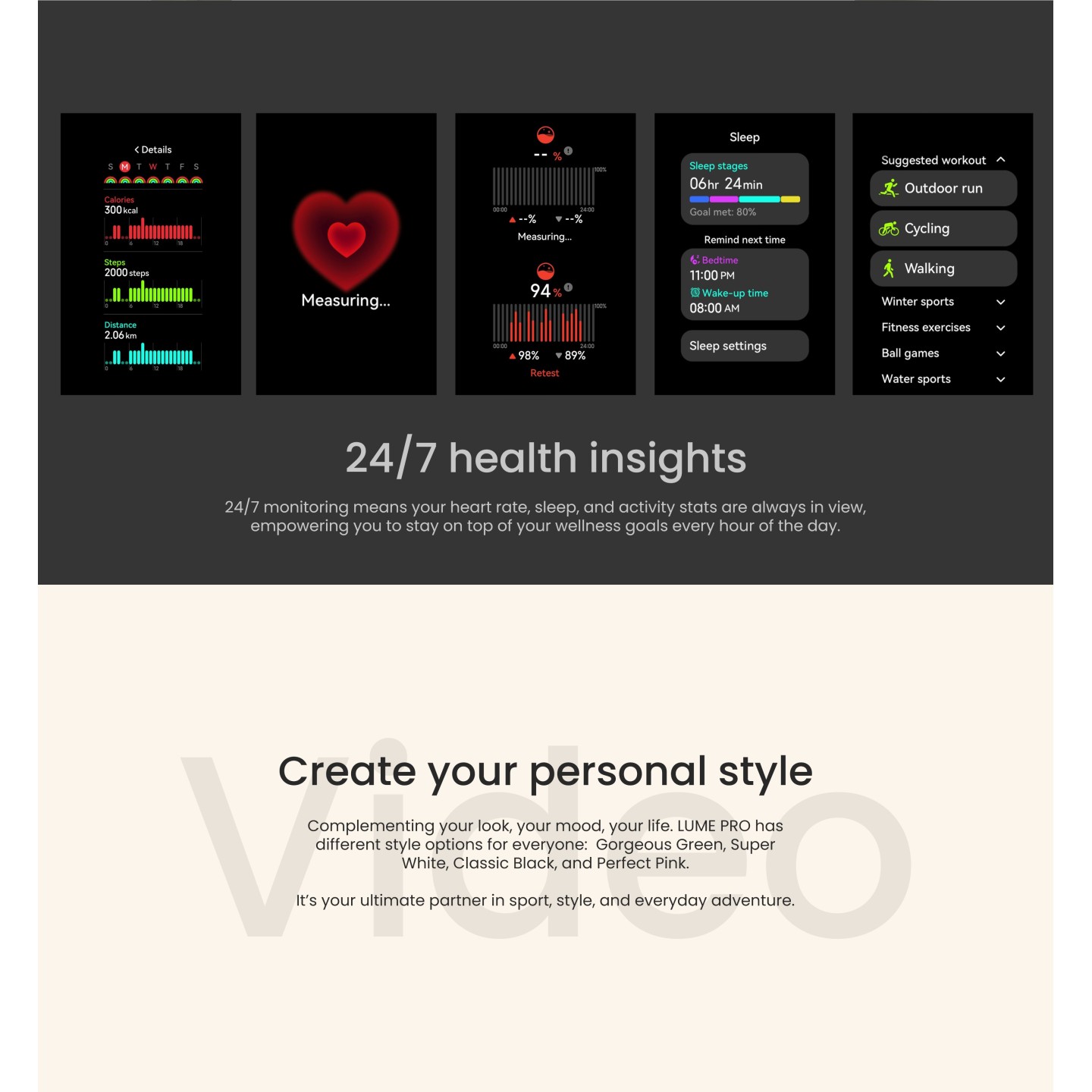 HiFuture Fashion SmartWatch Titanium - LUME PRO - Titanium — Buy in Cyprus with Fast Delivery