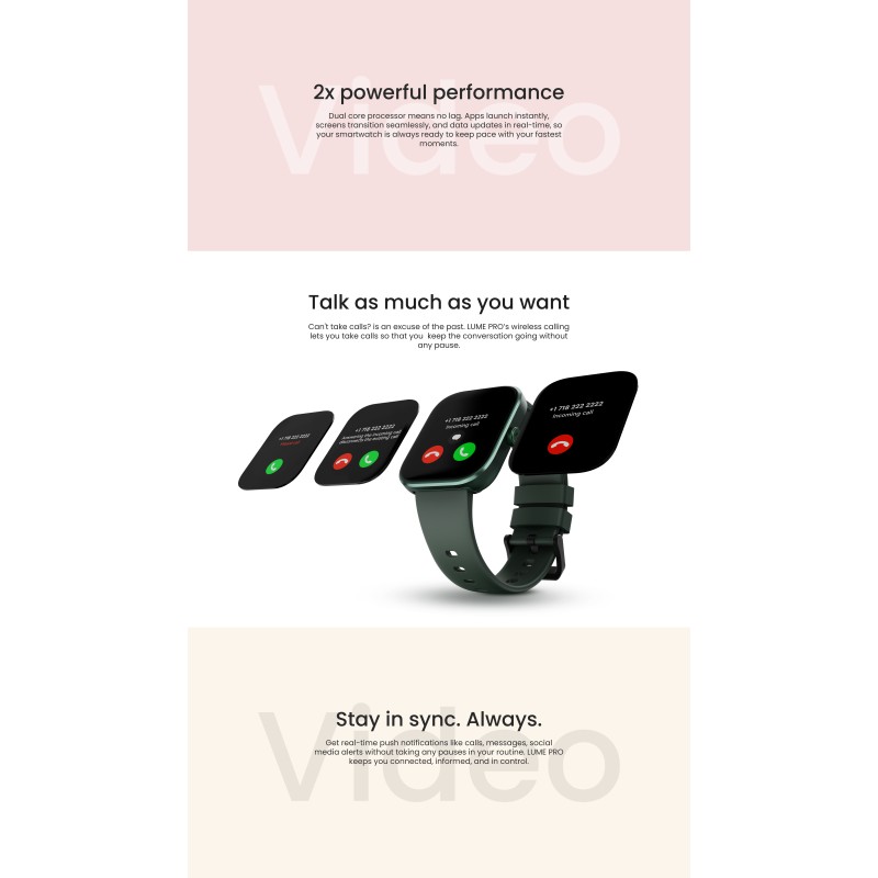 Buy HiFuture Fashion SmartWatch Titanium - LUME PRO - Titanium in Cyprus, Nicosia, Limassol, Larnaka, Pafos