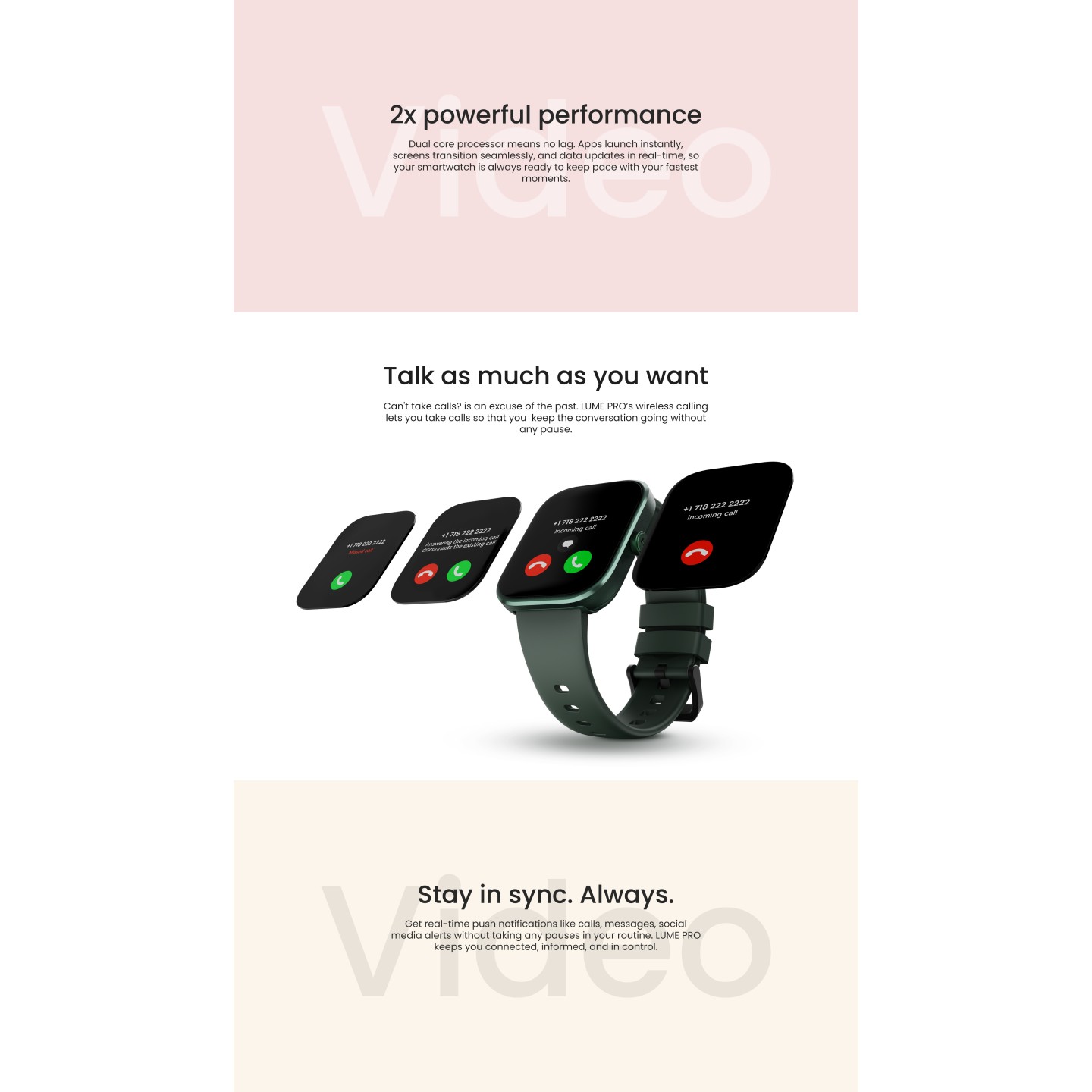 HiFuture Fashion SmartWatch Titanium - LUME PRO - Titanium — Buy in Cyprus with Fast Delivery